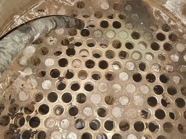 加熱器清洗前