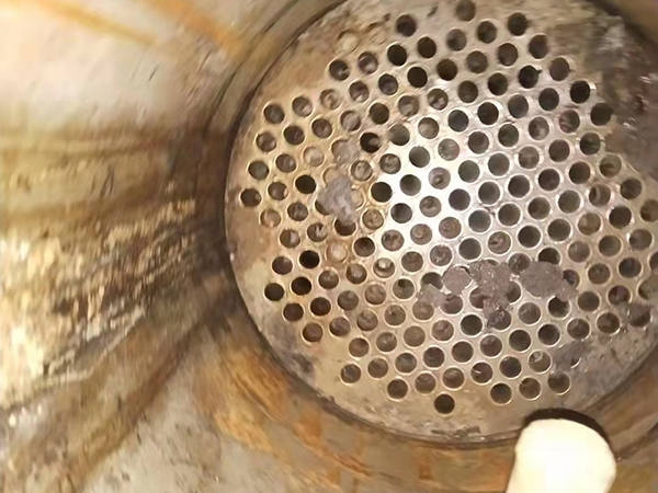 加熱器清洗前