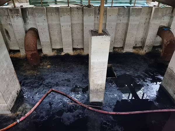 涼水塔沉淀池清理